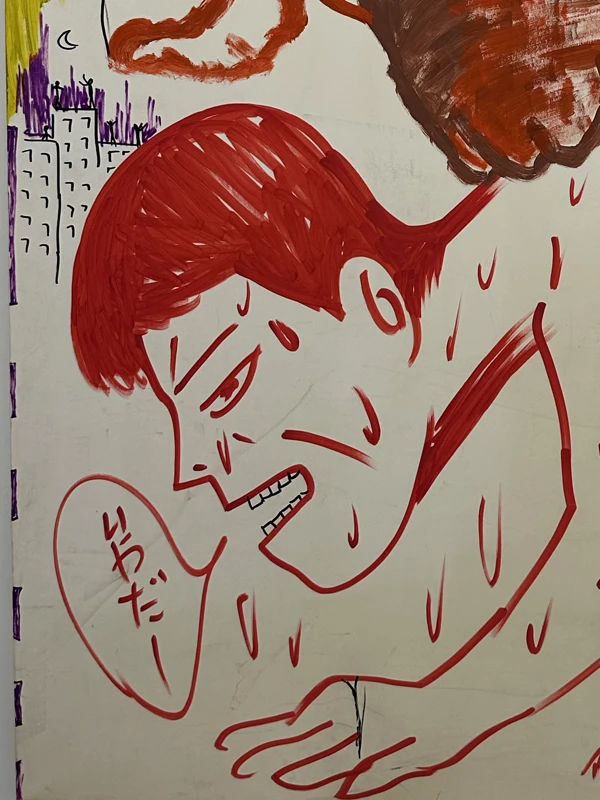 サブカル界を代表する漫画家でしかもタレント。ヘタウマ漫画の蛭子能収