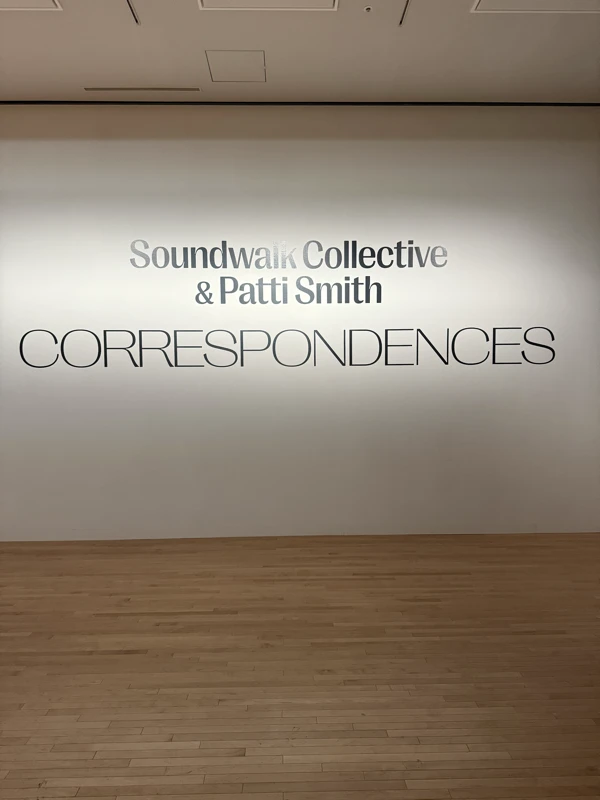 サウンドウォーク・コレクティヴ & パティ・スミス｜コレスポンデンス